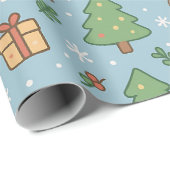 New Year's Eve in the forest ラッピングペーパー (ロールコーナー)