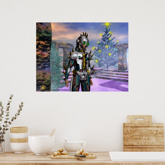 NEW  YEAR'S EVE OF A CYBORG ポスター (キッチン)