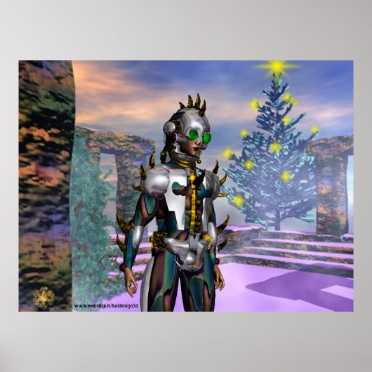 NEW  YEAR'S EVE OF A CYBORG ポスター (正面)