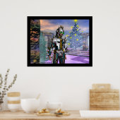 NEW  YEAR'S EVE OF A CYBORG colossal ポスター (キッチン)