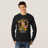 New Year's Eve Of The Rabbit Chinese Happy New Yea Tシャツ (正面フル)