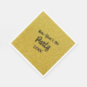 New Year's Eve Party スタンダードランチョンナプキン (角)