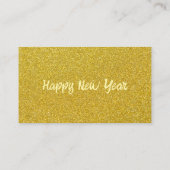 New Year's Eve Party プレイスカード (裏面)