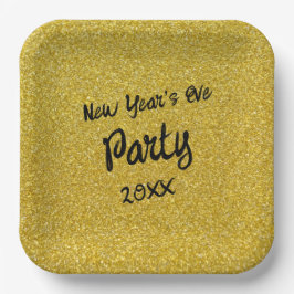 New Year's Eve Party ペーパープレート