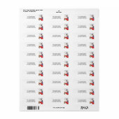 New Year's Eve Party ラベル (フルシート)