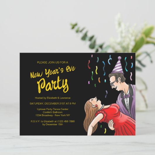 New Years Eve Party 招待状 (スタンド正面)