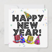 New Years Eve Party 招待状 (正面)