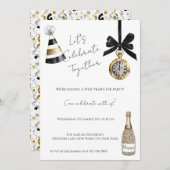 New Year's Eve Party 招待状 (正面/裏面)