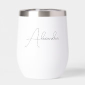 New Year's Eve Party Black and White Personalized (背面)