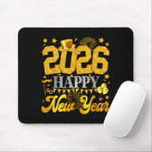 New Years Eve Party Supplies 2026 Happy New Year F マウスパッド (マウス)