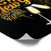 New Years Eve Party Supplies Nye 2026 Happy New Ye ポスター (角)
