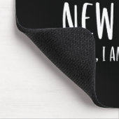 New Years Eve Pregnancy Announcement Also Im Pregn マウスパッド (コーナー)