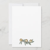 New Year's Eve Ring In The New Year Party 招待状 (裏面)