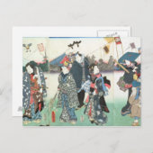 New Year's festival, シーズンポストカード (正面/裏面)