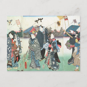New Year's festival, シーズンポストカード