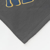 New Years Goose 2026 Celebration Fun  フリースブランケット (角)