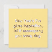 New Year's greeting card with a horse (裏面)