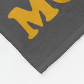 New Years Highland Cow Scottish Nye Party Farm Ani フリースブランケット (角)