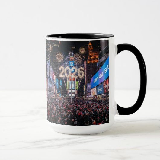 New Year's Men's Celebration Mug マグカップ (右)