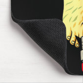 New Years Missile Toe Funny Mistletoe Holiday  マウスパッド (コーナー)