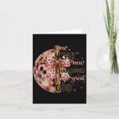 New Years New Challenges Same Great God Christian  カード (正面)