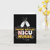 New Years Shirt, Nurse Png Bottles For The New Yea カード (黄色い花)