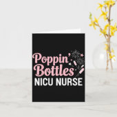 New Years Shirt, Nurse Png Bottles For The New Yea カード (黄色い花)