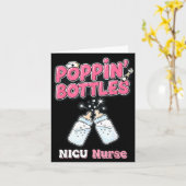 New Years Shirt, Nurse Png Bottles For The New Yea カード (黄色い花)