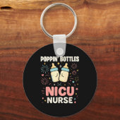 New Years Shirt, Nurse Png Bottles For The New Yea キーホルダー (正面)