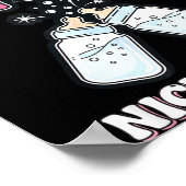 New Years Shirt, Nurse Png Bottles For The New Yea ポスター (角)