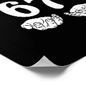 New Years Six Seven - 2026 - Gen Alpha Slang.6-7 M ポスター (角)