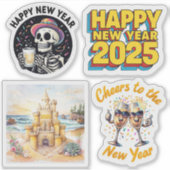 New Years Stickers, 2025年Stickers, New Years シール (正面)