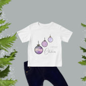 New Year's tree decorations ベビーTシャツ