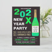 New Yeve Club/Society Bash add Logo招待状 招待状 (スタンド正面)