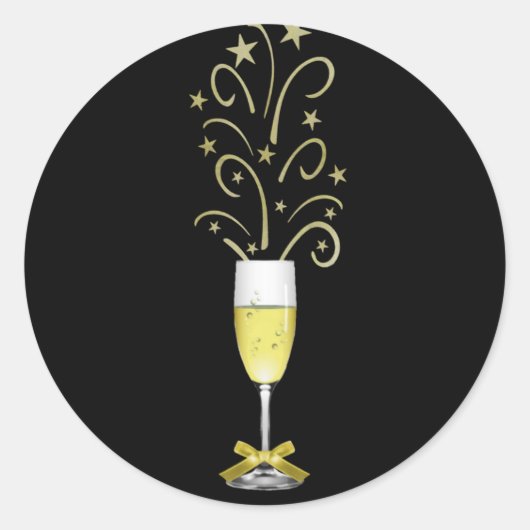 New Yeve Eveパーティーシール ラウンドシール (正面)