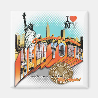 New YoRKからの挨拶 マグネット