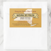 New York州ハニー製品長方形ステッカー 長方形シール (バッグ)