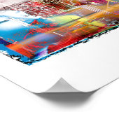 New York州of Mind Poster 12" x 12" ポスター (角)