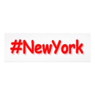 「#New york」かわいいデザイン。買今 フォトプリント