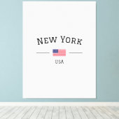 New York キャンバスプリント (インサイチュ (ウッドフロア))