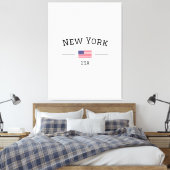 New York キャンバスプリント (インサイチュ (寝室))