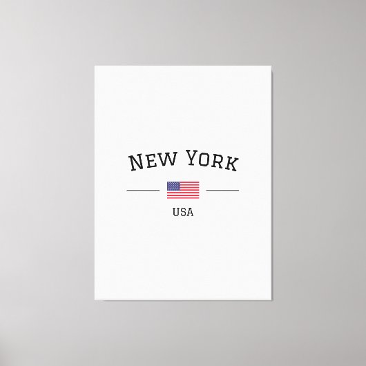 New York キャンバスプリント (正面)