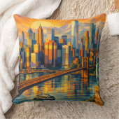 New York クッション (ブランケット)