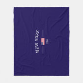 New York フリースブランケット (正面)