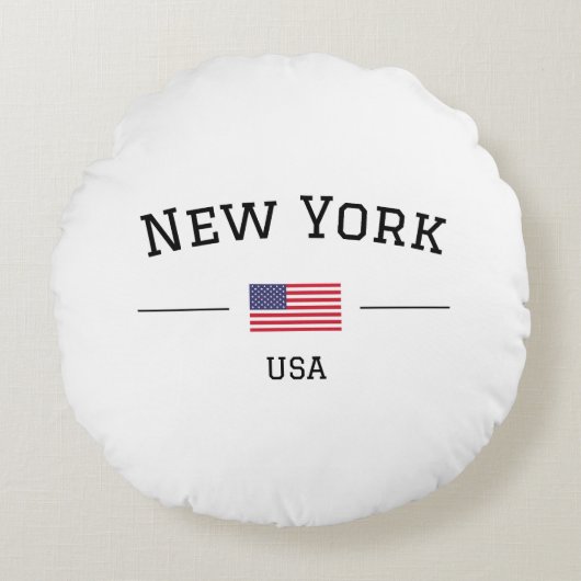 New York ラウンドクッション (正面)