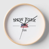 New York 壁時計 (正面)