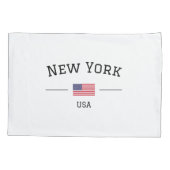 New York 枕カバー (裏面)