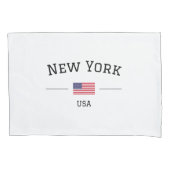 New York 枕カバー (正面)