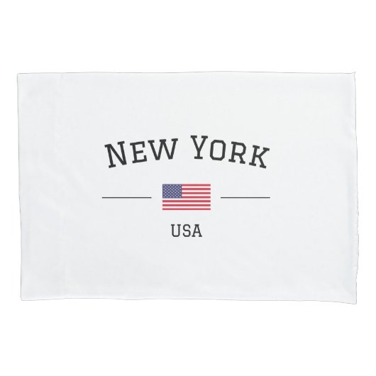 New York 枕カバー (正面)
