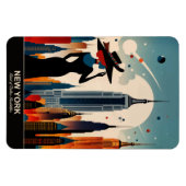 New York：無限の可能性のランド柔軟 マグネット (横)